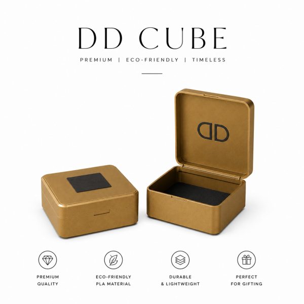 باکس هدیه لوکس DD CUBE چاپ سه بعدی